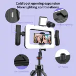 Portable Handheld Ring LED Light New Rabbit Cage Lighting Photography Lamp for Mobile Live Broadcast Selfie Light Decoration k03 - Image 5