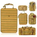 High Quality Multifunction 55*37CM 600D 6PCS In 1 Car Back Seat Tactical Hanging Storage Organizer - Image 6