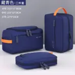 Large Capacity Lightweight Waterproof Cosmetic Organizer Storage Bag With Compartments Foldable Makeup Toiletry Pouch - Image 8
