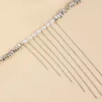 LATS Versatile Beaded Tassels Necklace Adjustable Length Neckchain for Party Wear Fashion Jewelry Accessories Gift - Image 5