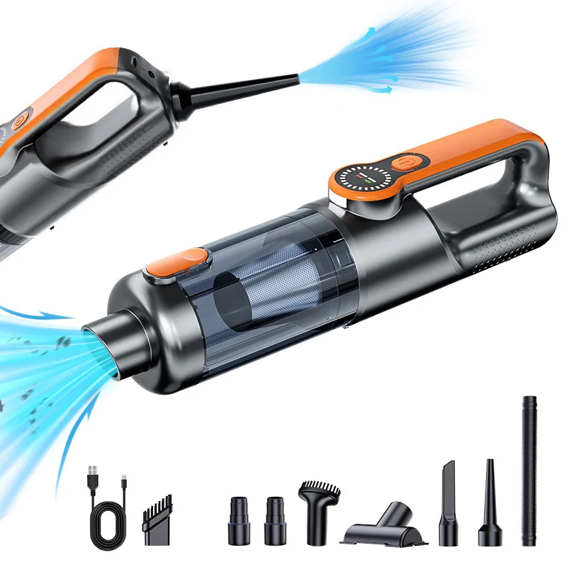 S6b40c12cc8d54452859785b8abc5822fP.webp Household/Car Portable 17000pa Large Suction Vacuum Cleaner, High-Power Convenient Handheld Car Vacuum Cleaner - Image 1