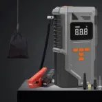 JKUOO Car Jump Starter And Air Inflator  10.2 Bar Fast Fill -40°C Low-Temp Work 12V Lead-Acid Battery with Tire Monitoring - Image 7
