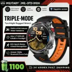 2026 T-Rex3 Ultra 1100mAh Battery Smart Watch GPS Track Compass IP69K Waterproof Sports Tracker Outdoors Military Smartwatches - Image 13