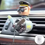 Odorless DIY perfume ornament airplane pilot bear car air freshener decoration accessories aroma vent clip fragrant diffuser men - Image 12