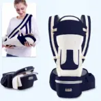 Newborn Ergonomic Baby Carrier Backpack Infant Baby Hipseat Carrier Front Facing Ergonomic Kangaroo Baby Wrap Sling Travel - Image 15