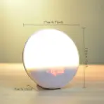Sunrise Alarm Clock Wake Up Light Clock Sunrise/Sunset Simulation Digital Clock with Night Light FM Radio Desk Clocks - Image 6