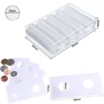 10-100pcs 21/23/25--45mm Coinning Capsules Storage Box Clear Plastic Coinning Cases Holders Protector Coinning Capsules Storage - Image 5