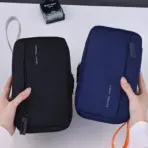 Large Capacity Lightweight Waterproof Cosmetic Organizer Storage Bag With Compartments Foldable Makeup Toiletry Pouch - Image 6