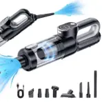 Household/Car Portable 17000pa Large Suction Vacuum Cleaner, High-Power Convenient Handheld Car Vacuum Cleaner - Image 9
