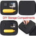 Hard Storage Box DIY Foam Shockproof Customized Travel Bag Zipper Box Case Camera Collection Bag For Outdoor Tool Accessories - Image 4