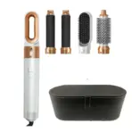 5 in 1 Hair Dryer Hot Comb Set Professional Curling Iron Hair Straightener Styling Tool For Professional Hair Dryer Household - Image 8