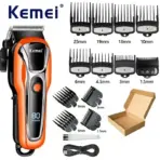 Kemei PG1990A Rechargeable Hair Clipper or Limit Combs Professional Cordless Men Hair Trimmer Men's Hair Cutting Machine Barber - Image 13