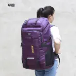 80L 50L Men's Outdoor Backpack Climbing Travel Rucksack Sports Camping Hiking Backpack School Bag Pack For Male Female Women - Image 8