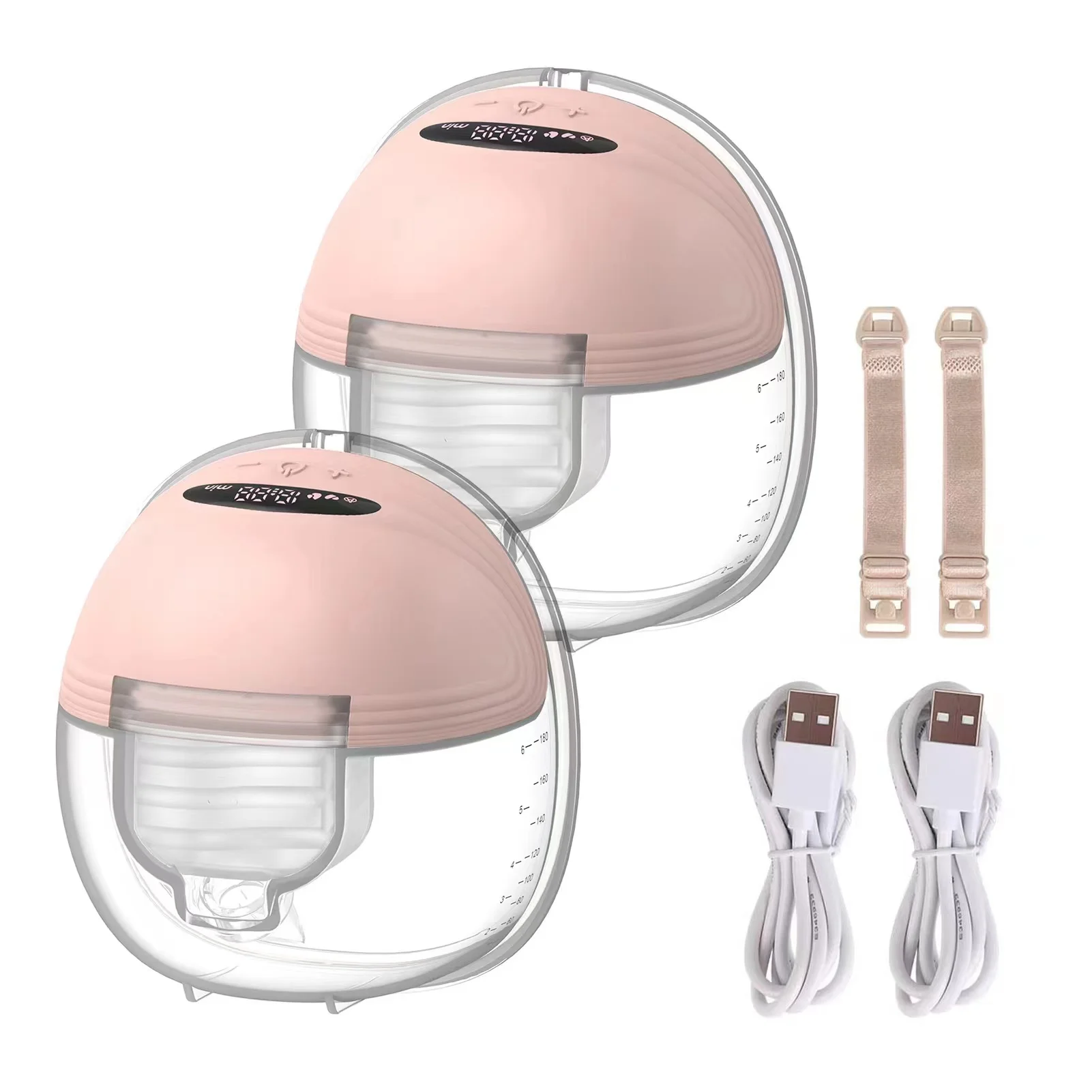 S75a147ac8e8a4de8a19a9a33593262d7t-3.webp Wearable Breast Pump Hands Free Electric Portable Wearable Breast Pumps Slient BPA-free Breastfeeding Milk Collector - Image 1