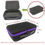 Hard Storage Box DIY Foam Shockproof Customized Travel Bag Zipper Box Case Camera Collection Bag For Outdoor Tool Accessories - Image 15