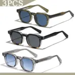 1/2/3 Pcs Wholesale New Square Retro Sunglasses Men Fashion Punk Sun Glasses Women Travel Eyewear Lunette De Soleil Femme UV400 - Image 8