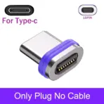 AUFU 16pin 180 Rotate Magnetic Cable 240W Fast Charging Micro USB Type C Cable For iPhone Xiaomi Samsung Magnet USB Phone Cable - Image 7