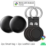 1-4Pcs Anti-Lost Tag Google Find My GPS Tracker Android Finder Compatible with Google Find Hub (Android Only) Key Wallet Finder - Image 14