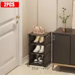 Multiple Layers Shoe Organizer Use At the Door Shoe Rack Organizer Nonwovenfabric Rack Stackable Shelf Adjustable Saving Space - Image 31
