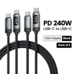 Toocki X111 240W USB C Cable Fast Charging PD3.1 OLED Digital Display Type C to Type C Cable For Macbook iPhone 17 Samsung S25 - Image 10