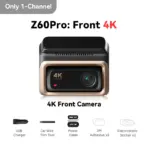 DDPAI Z60 Pro 4K Dash Cam Auto Dashcam Front GPS Car Camera for Dual SONY Sensor WiFi ADAS Night Vision DVR Video Recorder - Image 10