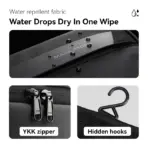 Travel Toiletry Bag Men's Business Trip Gods Dry Wet Separation Fitness Bath Bag Waterproof Makeup Storage Bag L_MR86 Wash Bag - Image 5