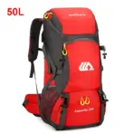 50L Travel Backpack Camping Men Large Hiking Bag Tourist Rucksack Waterproof Outdoor Sports Climbing Mountaineering Bag Luggage - Image 14