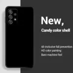 Liquid Silicone Case for Samsung Galaxy A52 A72 A13 A23 A33 A53 A73 A04 A04E A14 A15 A24 A25 A34 A35 A55 A54 A22 A32 5G Cover - Image 9