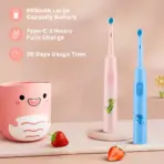 Rechargeable Smart Toothbrush for Children Cleaning Whitening & Massage 3 Modes IP67 Electric Cartoon Toothbrush 2-Min Timer - Image 5