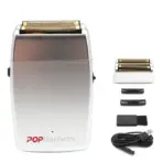 11000 RPM POP Barbers P620 Professional Electric Men's Beard Trimmer Double Foil Shaver Electric Shaver USB Hair Cutting Machine - Image 20