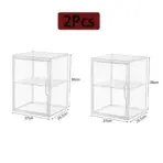 New Large Capacity Storage Box Organizer for Figures Acrylic Box Clear Blind Box Showcase Makeup Organizer for Bag - Image 8