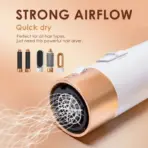 5 in 1 Hair Dryer Brush Hot Comb Set Professional Curling Iron Hair Straightener Styling Tool For Professional Hair Dryer - Image 2