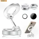 HOMEFISH K007 Magnetic Phone Holder｜Three-axis Rotation For Free Adjustment｜A Convenient Choice For Multiple Scenarios. - Image 9