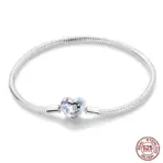 Bracelet Silver 925 Original 17-20CM Star Moon Sun Four Leaf Clover Green Zircon Bracelets Fit DIY Charms Birthday Jewelry Gifts - Image 27