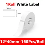 Marklife P15 Mini Portable Label Printer Smart Pocket Printer Thermal Adhesive Sticker Labeling Machine OT 3PK Label Paper NoInk - Image 14