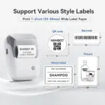 NIIMBOT B1 Portable Thermal Printer With Tapes 2 Inch Adhesive Label Machine Mini Bluetooth Sticker Maker Waterproof Labels Roll - Image 3