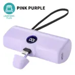 Mini Power Bank 5000mAh Poratable Fast Charge Wireless Type-C/Lightning Plug External Battery Powerbank - Image 14