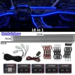 Car Interior Symphony LED Ambient Light Acrylic Kit APP Control Multiple Modes RGB Neon Automobile Atmosphere Decorative Lamp - Image 11