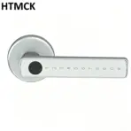 HTMCKM5 Smart Fingerprint Door Lock - Digital Electronic Lock with Password Key IC Card Tuya BLE Smartlife APP Unlock