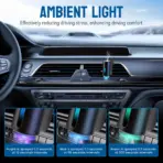 New Car Air Freshener Smart Auto Aroma Diffuser Car Air Vent Essential Oil Mist Humidifier Fragrance Diffuser Aromatherapy ﻿ - Image 3