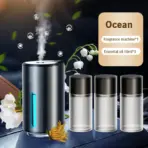 Smart Car Air Aromatherapy Diffuser Fragrance Car Air Fresheners With Three Adjustable Humidifier Essential Oil Diffuser - Image 6