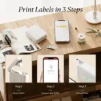 Niimbot D110 Smart Portable Label Printer Mini Pocket Thermal Sticker Maker Self-adhesive Label Papers For Office Home USE - Image 4