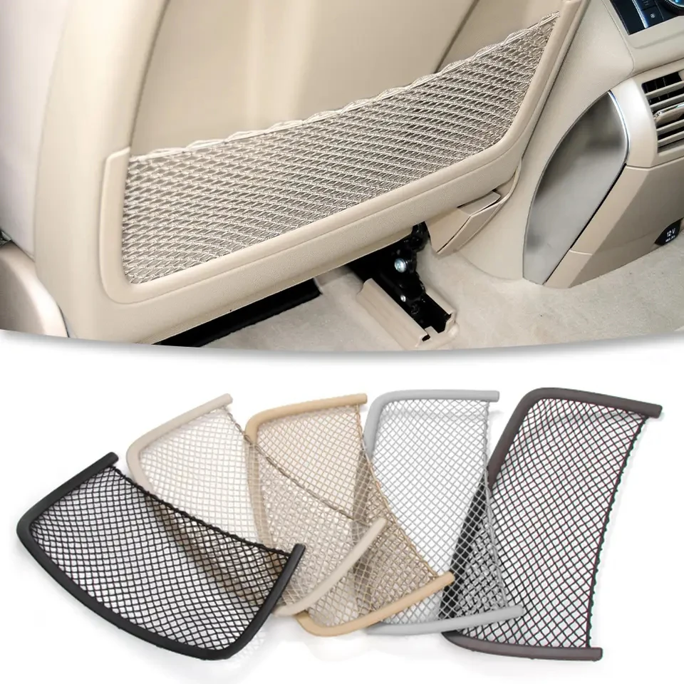 S858120e02d704fcbaaaa1db4a04cbd235.webp For Mercedes Benz ML GL GLS GLE R Class W164 W166 W251 Car Front Seat Backrest Storage Pocket Pack Cover 1669100003 - Image 1