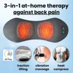 Heating Vibration Massage Pillow Electric Lumbar Support Pad Bed Sleeping Waist Protection Cushion Lying Flat Waist Pain Relief - Image 7