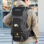 50L Travel Backpack Camping Men Large Hiking Bag Tourist Rucksack Waterproof Outdoor Sports Climbing Mountaineering Bag Luggage - Image 2
