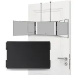 LED Mirror  Trifold Self Haircut Mirror With Light Adjustable Height 3 Way Self Haircut Mirror Hd Glass 3 Way Mirror LED Lights - Image 6