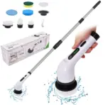Cordless Spin Scrubber Electric Multipurpose Cleaning Brush for Kitchen Bathroom Toilet - Household Hair Brushes And Mops - Image 7