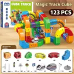 Anti-Gravity Gear Racer Track Set, 3D DIY Puzzle Assembly Toy, Creative STEM Educational Gift for Kids ﻿ ﻿ - Image 7
