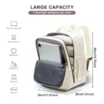 Cabin Airplane Travel Backpack 40x30x20, Hand Luggage Cabin Backpack Wizzair 40x30x20 Carry-Ons Men Women 15.6 inch Laptop Bags - Image 4