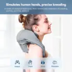 New 2026 Brushless Motor Neck And Shoulder Massager Wireless Shoulder And Back Kneading Massage Shawl Neck Masajeador - Image 5